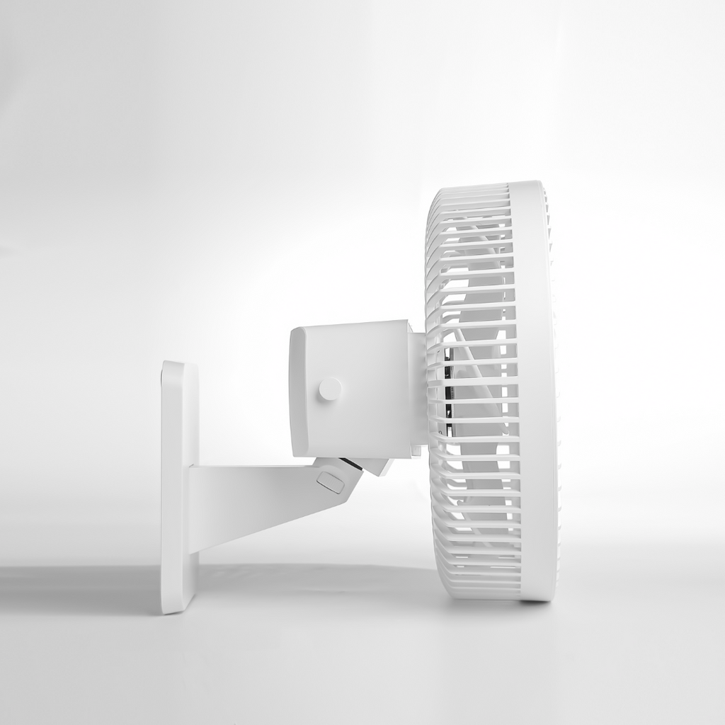 Senelux 10 Inch Wall Fan- Great Home Cooling For Bedrooms, Living Rooms and Kitchen Cooling